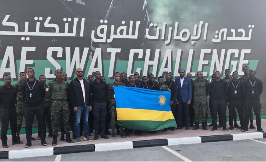 U Rwanda rwohereje ba kabuhariwe guhatana muri ‘UAE SWAT Challenge’